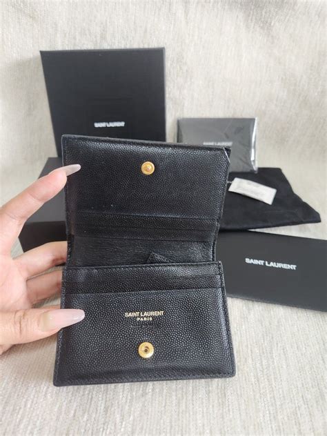 how to authenticate ysl wallet|YSL wallet for sale.